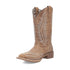 Laredo Women's Cheyenne Broad Square Toe Leather Boots - Tan 5717