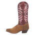 Laredo Women's Kama Snip Toe Leather Boots - Honey/Red 20005