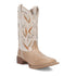 Laredo Women's Lydia Broad Square Toe Leather Boots - Sand 5603