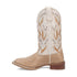 Laredo Women's Lydia Broad Square Toe Leather Boots - Sand 5603