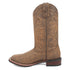 Laredo Women's Megan Broad Square Toe Leather Boots - Tan 3119