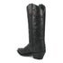 Laredo Women's Night Sky Snip Toe Leather Boots - Black 52450