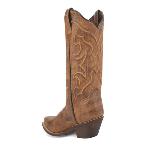 Laredo Women's Reva Snip Toe Leather Boots - Honey 54267