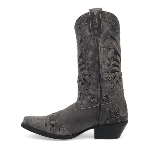 Laredo Women's Stevie Snip Toe Leather Boots - Black 52120