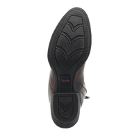 Laredo Men's Fletcher Leather Round Toe Boots with Zipper - Tan