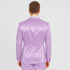 Lavender Satin Tuxedo Set – 4-Piece Statement for Weddings & Proms