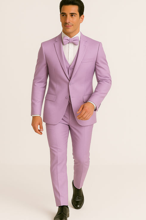 Lavender satin-tux-wedding-prom