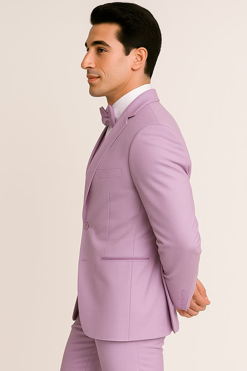 Lavender satin-tux-wedding-prom