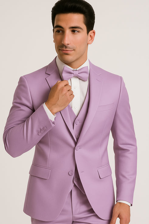 Lavender satin-tux-wedding-prom