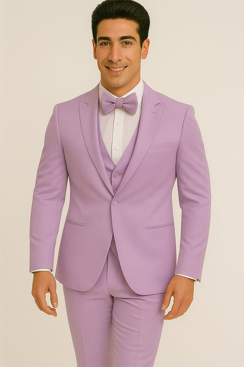 Lavender satin-tux-wedding-prom