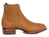 Los Altos Men's Boot Wide Square Toe Nobuck Chedron Leather Sole - Nobuck Chedron