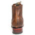 Los Altos Men's Boot Wide Square Toe Rage Walnut Leather Sole - Rage Walnut