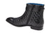 Belvedere Libero Black Genuine Ostrich Leather Shoe