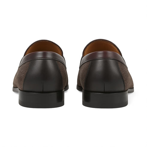 Life Style Penny Loafer W Leather Trim