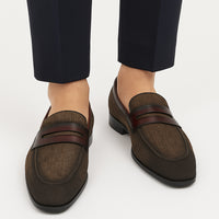 Carrucci Life Style Penny Loafer W Leather Trim