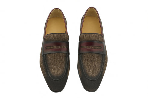 Life Style Penny Loafer W Leather Trim