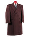 Double Breasted Overcoat - Mens Long Overcoat - Wool Topcoat