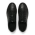 Los Altos Black Genuine Ostrich Casual Shoes