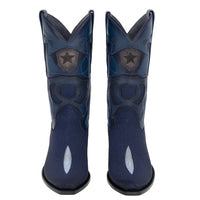 Blue Stingray Boots