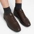 Los Altos Brown Caiman Tail Casual Shoes