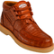 Los Altos Casual Cognac Full Caiman Skin Sneakers