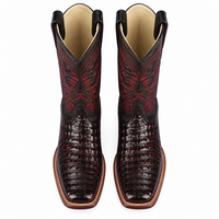 Caiman Square Toe Boots