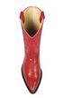 Mens Red Eel Cowboy Boots J-Toe