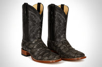 Rustic Black Pirarucu Boots