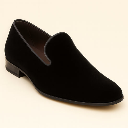 Lublin Velvet Black By Mezlan Made In Spain Brand