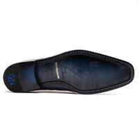 Marco Di Milano Lucca: Navy Leather Dress Shoe