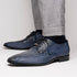 Marco Di Milano Lucca: Navy Leather Dress Shoe