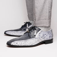 Marco Di Milano Lucca Newspaper Leather Dress Shoe
