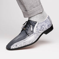 Marco Di Milano Lucca Newspaper Leather Dress Shoe