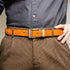 Marco Di Milano Luciano Belt: Cognac Brown Leather Loafer