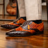 Marco Di Milano Luciano: Cognac Brown Leather Dress Shoe