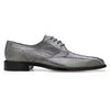Belvedere Lusso Gray Leather Luxury Shoe