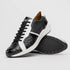 Marco Di Milano Lyon II Ostrich Quill & Calfskin Sneakers