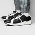 Marco_Di_Milano Lyon II: Black & White Leather Luxury Shoe