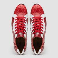 Marco Di Milano Lyon: Red & White Leather Dress Shoe
