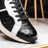 Marco_Di_Milano Lyon Black/White Leather Luxury Shoe