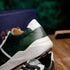Marco Di Milano Lyon - Green & White Leather Loafers