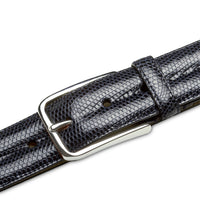 Mezlan Lizard Belt - Classic Luxury Shoe