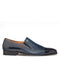 Mens Mezlan Modern Cap-Toe Slip-On Loafer Premium Calfskin That Bridges The Gap Between Formal Oxfords & Everyday Loafers In Color Blue