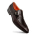 Mezlan Pego Deerskin Monk Strap Brown (21158)