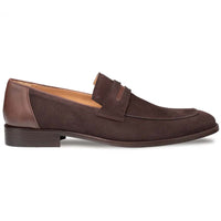 Mezlan Galeno Suede Penny Loafer Brown (21247)