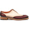 Mezlan Almagro Two-Tone Oxford Red / Bone (21592)