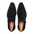 Mezlan Albini Suede Monk Strap Black (21722)