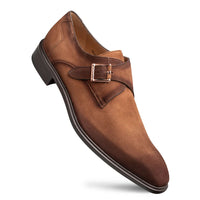 Mezlan Albini Suede Monk Strap Sport (21722)