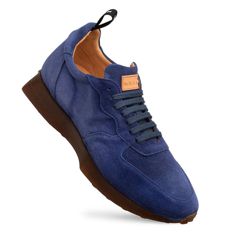 Mezlan Carlucci Suede Sneaker Blue (21732)