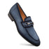 Mezlan Bracco Suede Ornament Loafer Blue (21735)